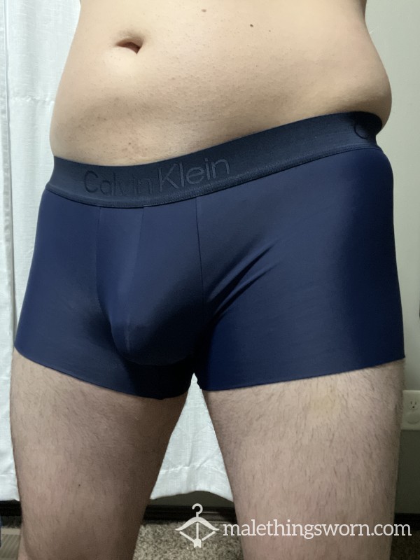 CK Black Label Trunks (L) Worn For 2 Days. Waiting For Full Load Which Is Included In Price.