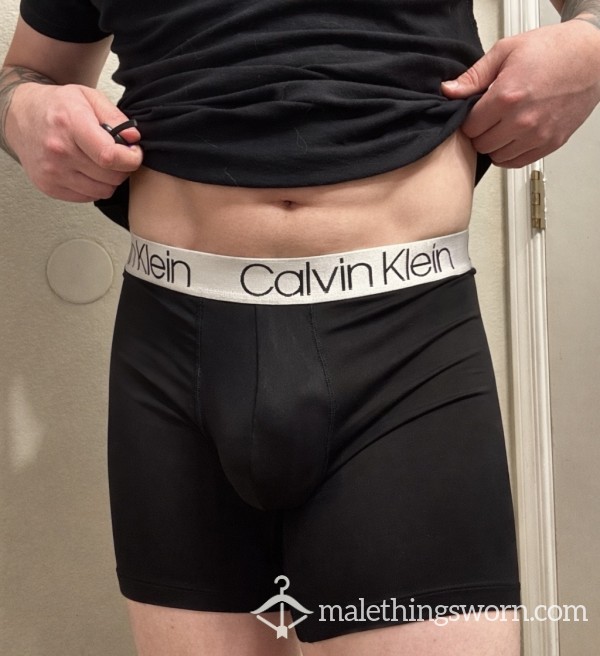 CK Black W/ White Waist