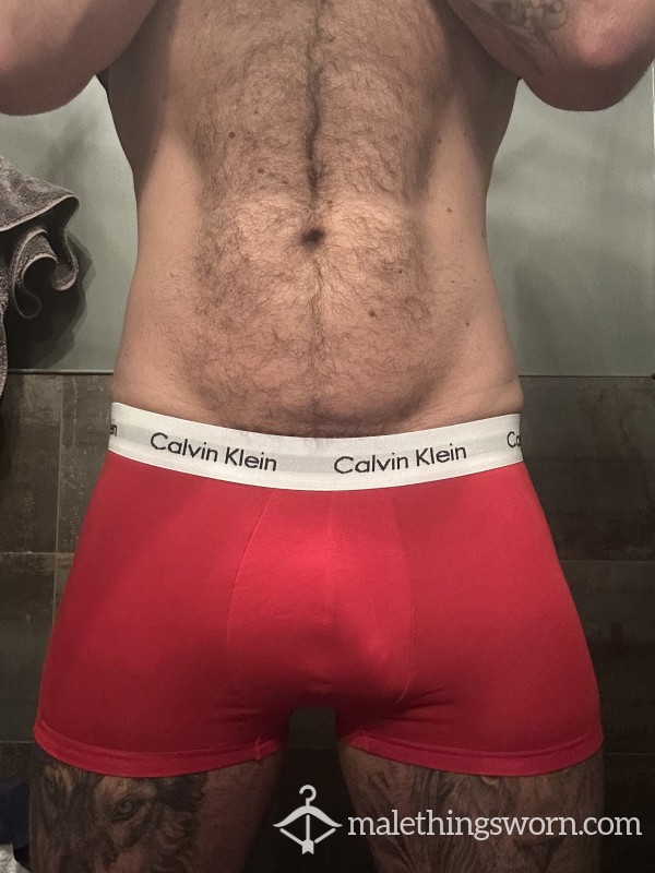 CK Boxers - Red - Box Fresh