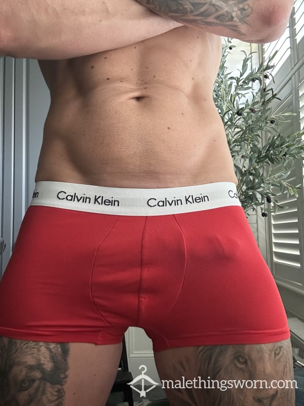 CK Boxers - Red - Box Fresh