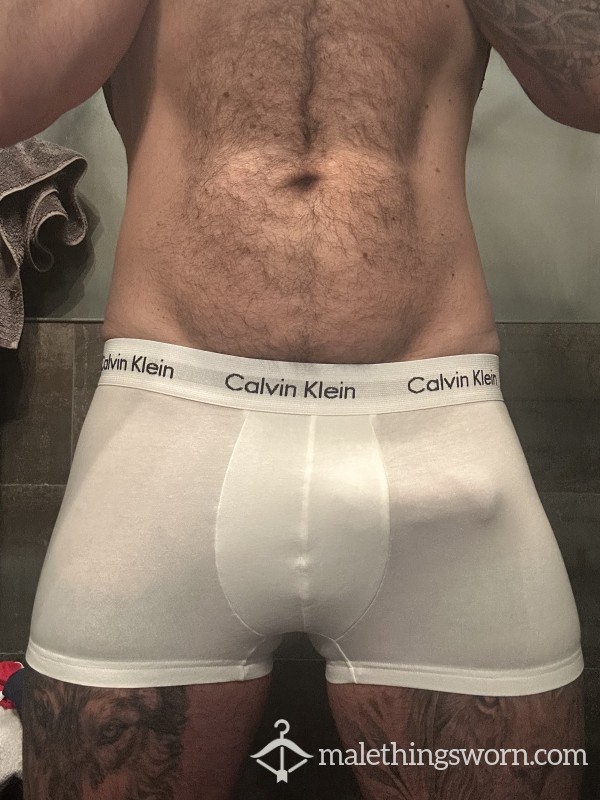 Ck Boxers - White