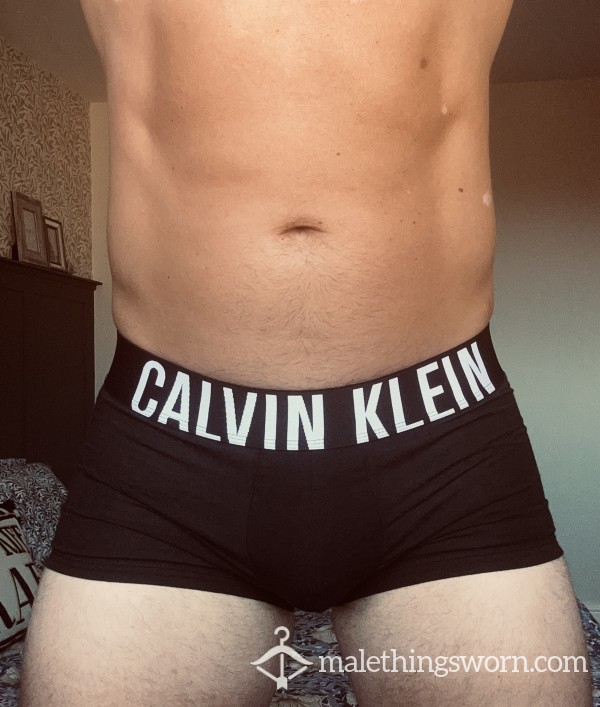 SOLD CK Intense Power, Cotton Stretch Trunk. Black