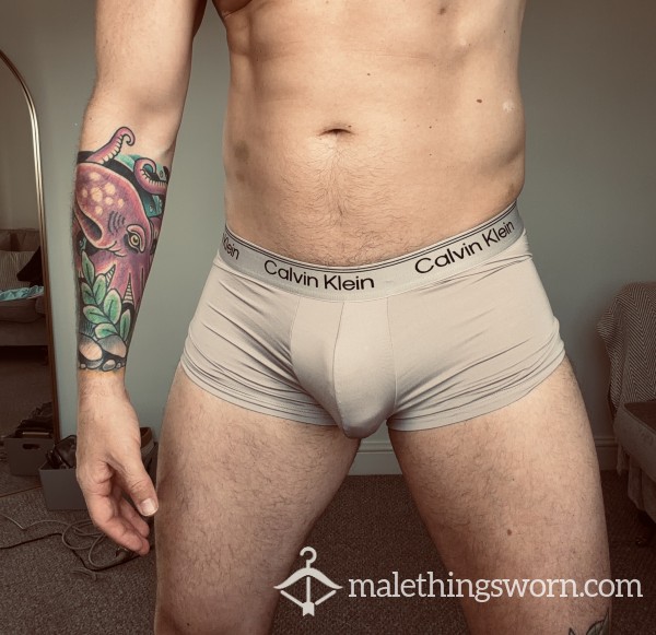 CK Microfibre Low Rise Trunk - Grey(ish)