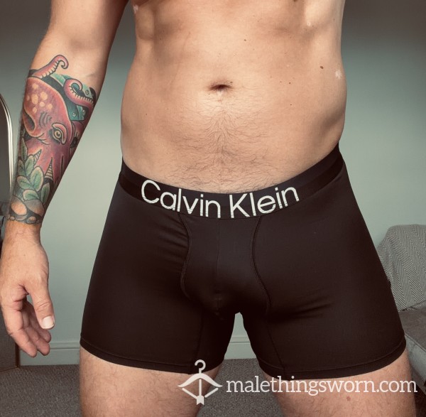 CK Microfober Boxer Briefs, Black