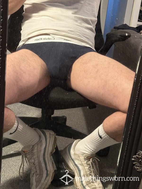 CK Navy Blue Brief