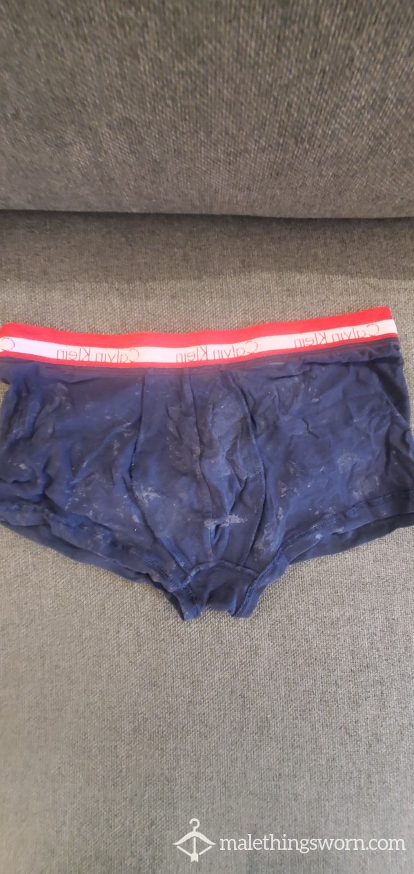 CK Navy Blue With My C*m