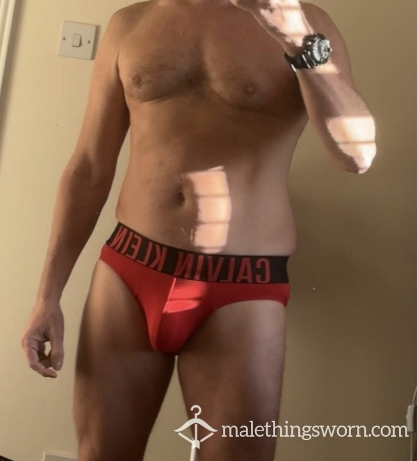 CK Red Briefs