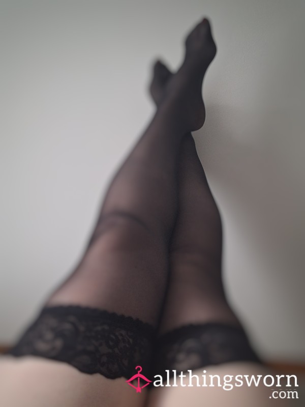 Cla**ic Black Stockings