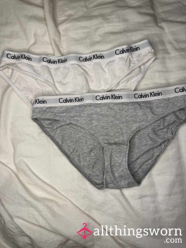 Cla**ic Calvin Panties - Worn To Your Desire