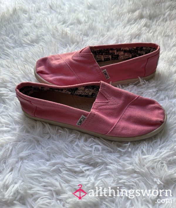 TOMS - Cla**ic Slip Ons - Pink