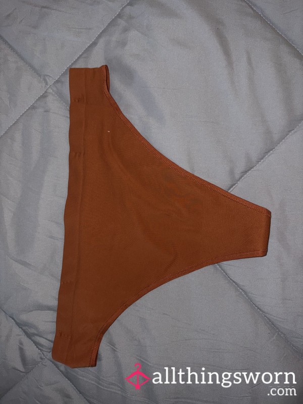 Clay Colored Thong