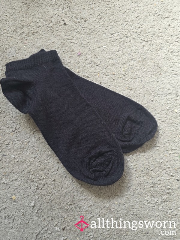 Clean Back Ankle Socks, Ready To Be Ruined With Stinky Feet