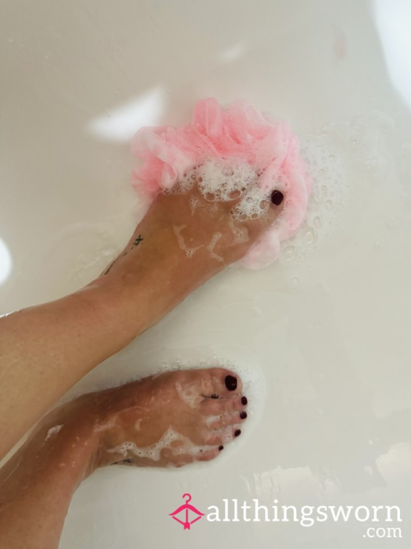 Clean My Feet With Me…