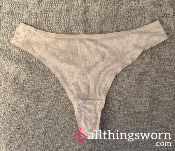 Clean Thong Ready To Be Worn