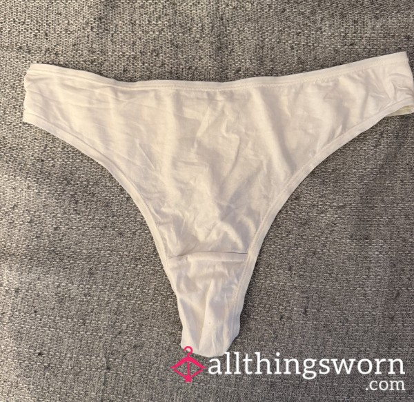 Clean Thong Ready To Be Worn