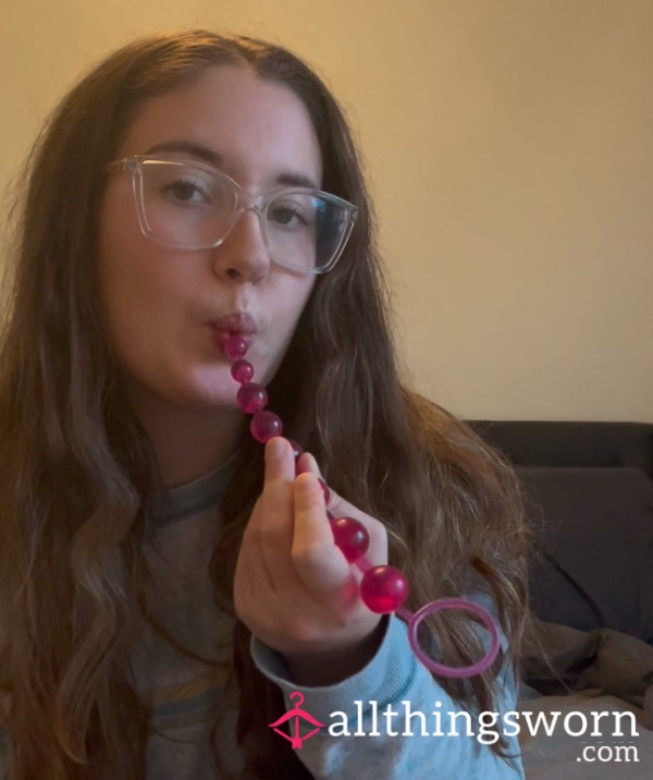 Cleaning My A**l Beads