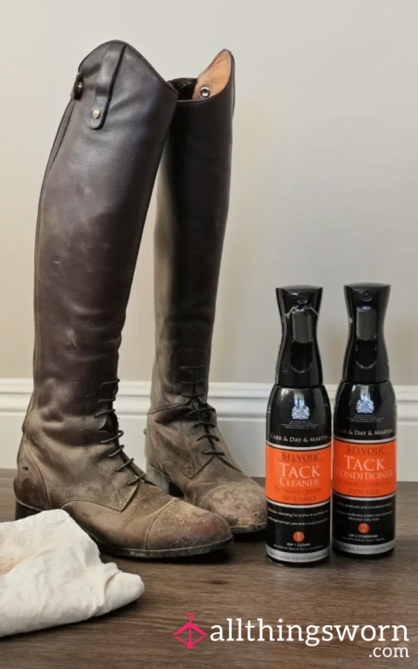 Cleaning My Equestrian And Riding Boots