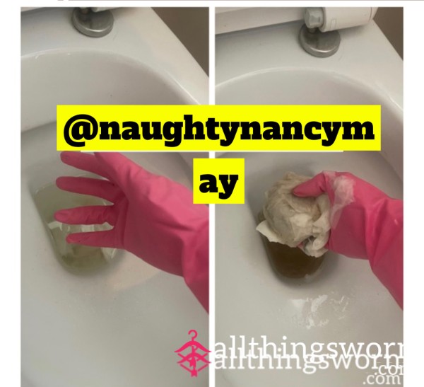 Cleaning Rubber Dirt Slave Gloves 🩷 Vinyl Pvc