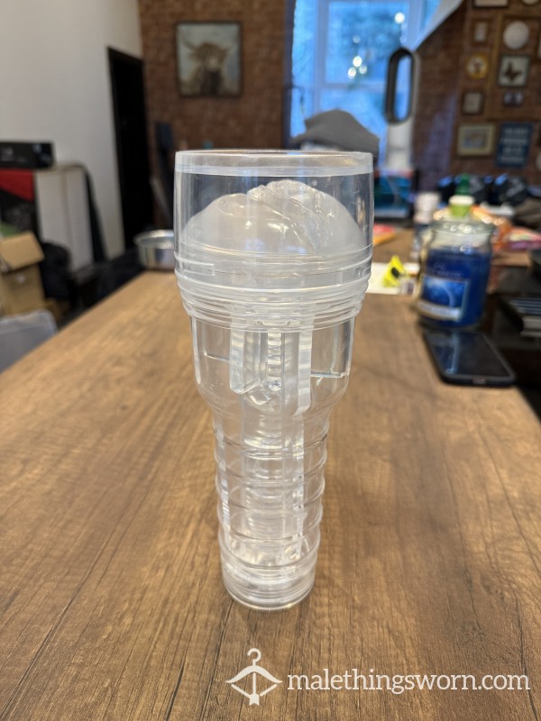 Clear Fleshlight - Well Used