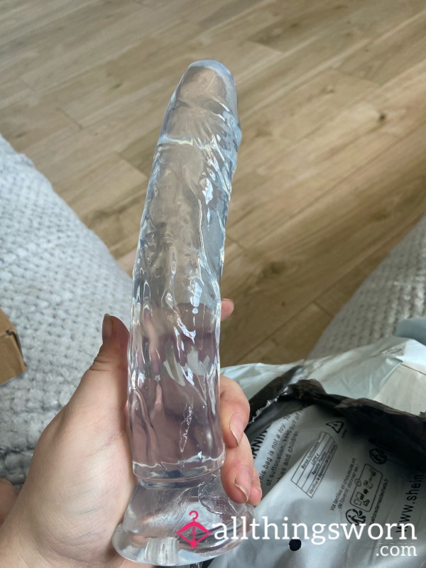 Clear Jelly Di**o 9.1 Inch Length 1.77 Inches Girth