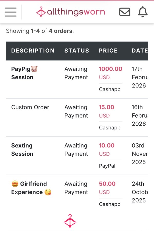 Clear Out My Pending Orders