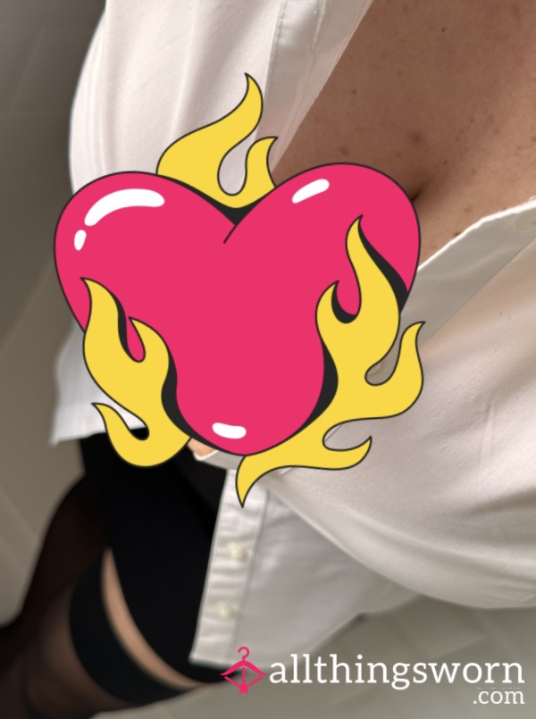 Cleavage, Stockings And A Di**o 😈🥵
