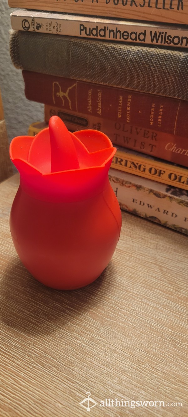 Flower Vibrator Tongue Toy ❤️