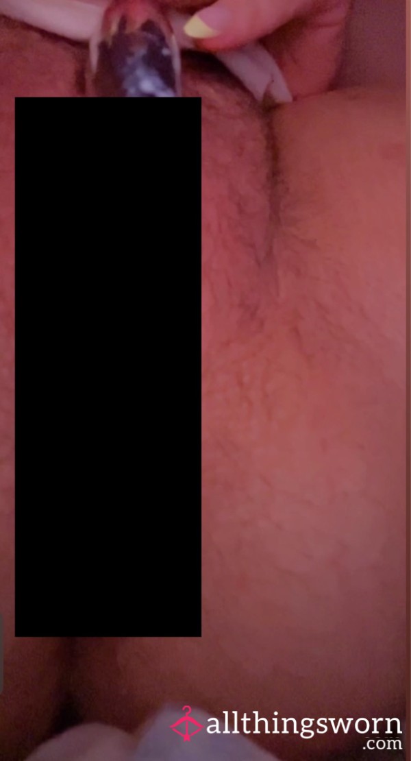 Clit Play With Mini Vibrator - Watch Me Slowly Cream