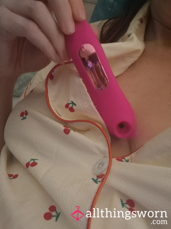 Clit Sucking Vibrator, Well Used 😋