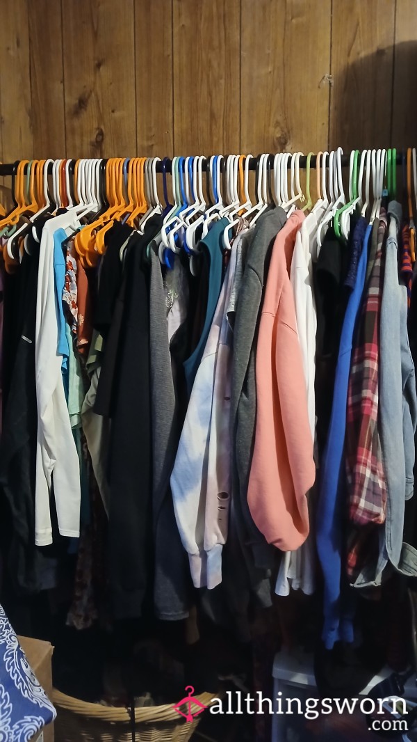 Closet Full Of Clothes To Sell