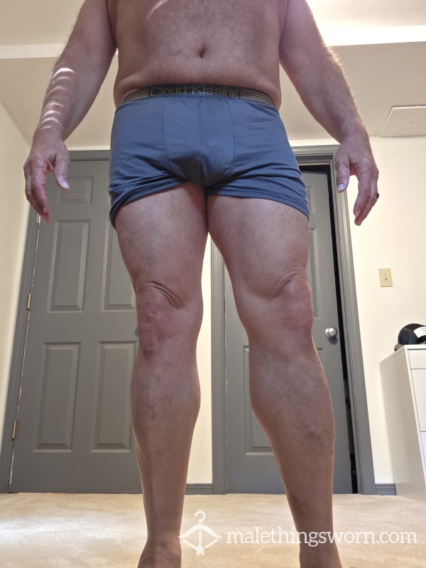 Cloud Kiss Boxer Briefs - Grey