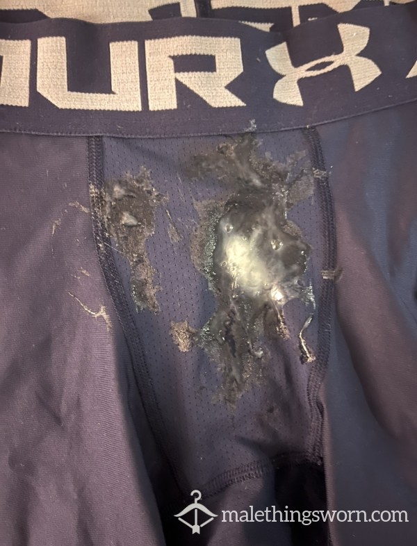 C*m Soaked Under Armour Half Tights