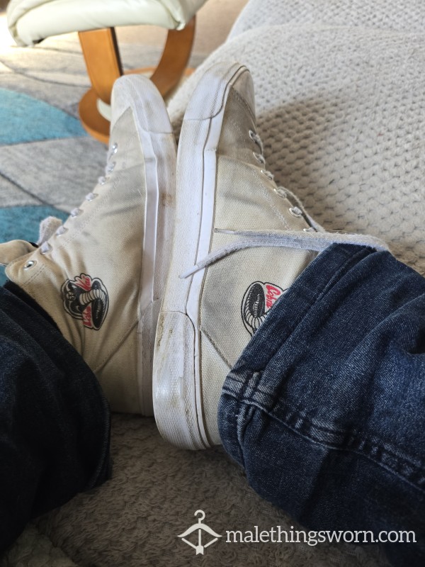 Cobra Kai Printed Converse