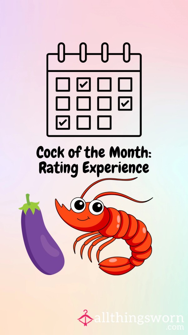C*ck Of The Month Competition