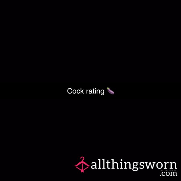 C*ck Rating 🍆