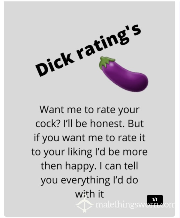 C*ck Ratings
