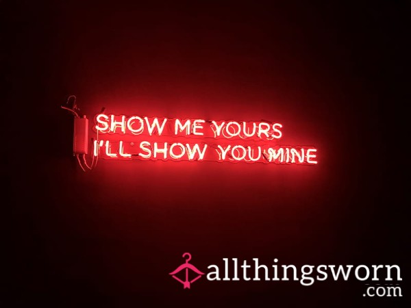 Show Me Yours And Ill Show Mine...  😈 D*ck And Tit Ratings!