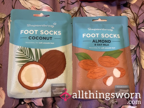 🥥🤍 Coconut, Almond & Oat Milk Dream Socks 🤍🥥
