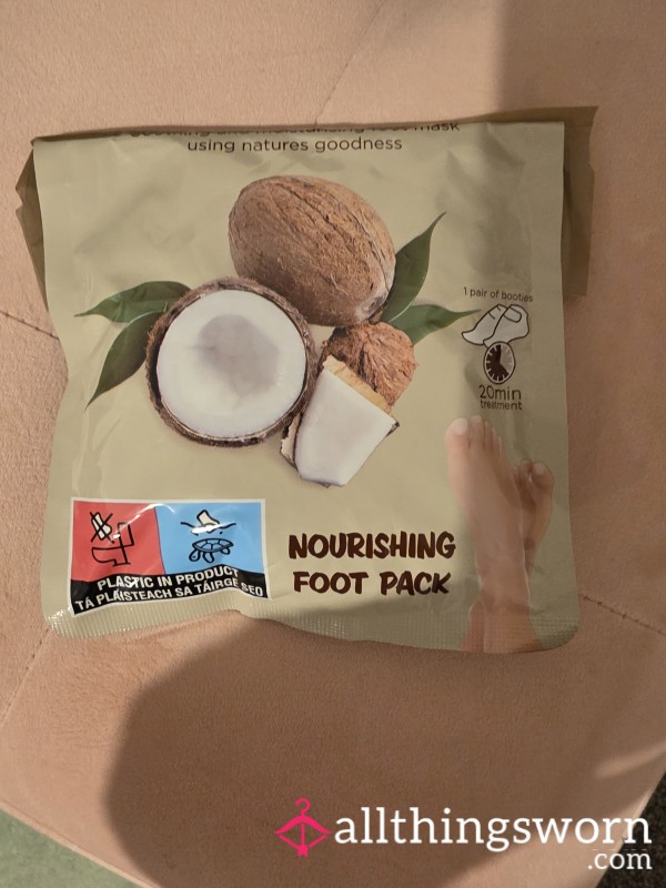 🦶 Creamy Coconut Foot Pack, Watch Me Take Them Off 👣 Dripping With My 20-Minute Foot Sweat 🔥