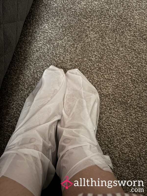 Coconut Foot Mask Used 🥥