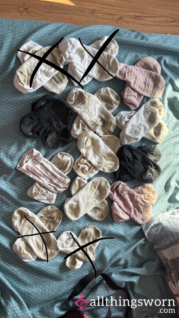 Collector’s Dirty Sock Drop – Real Sweat, Real Wear, No Cleaning