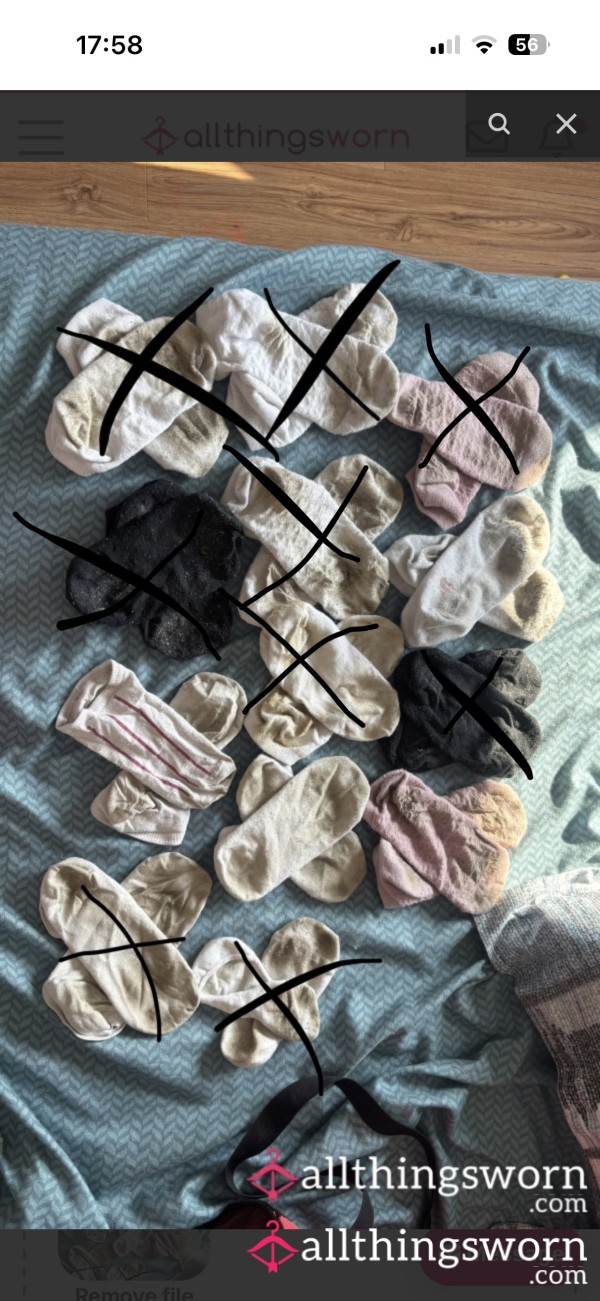 Collector’s Dirty Sock Drop – Real Sweat, Real Wear, No Cleaning