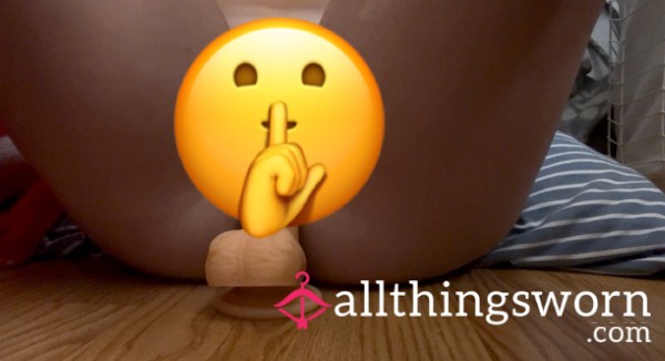 College Girl Rides Di**o In Your Face