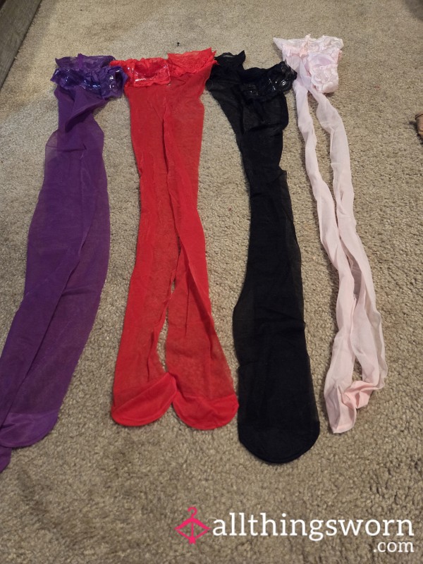 Colored Tall Stockings