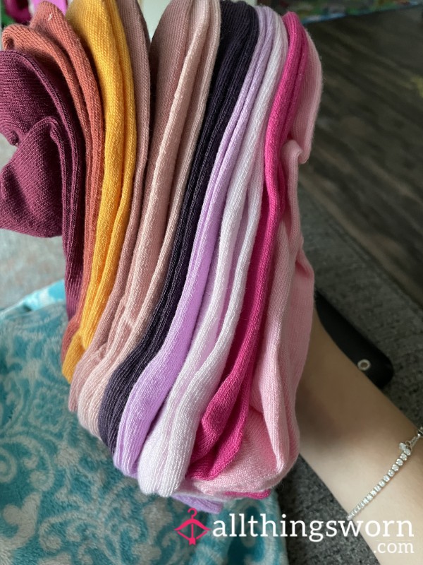 Colorful Plain Socks