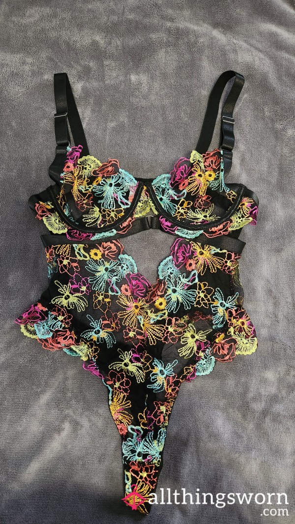 Colorful Thong Lingerie
