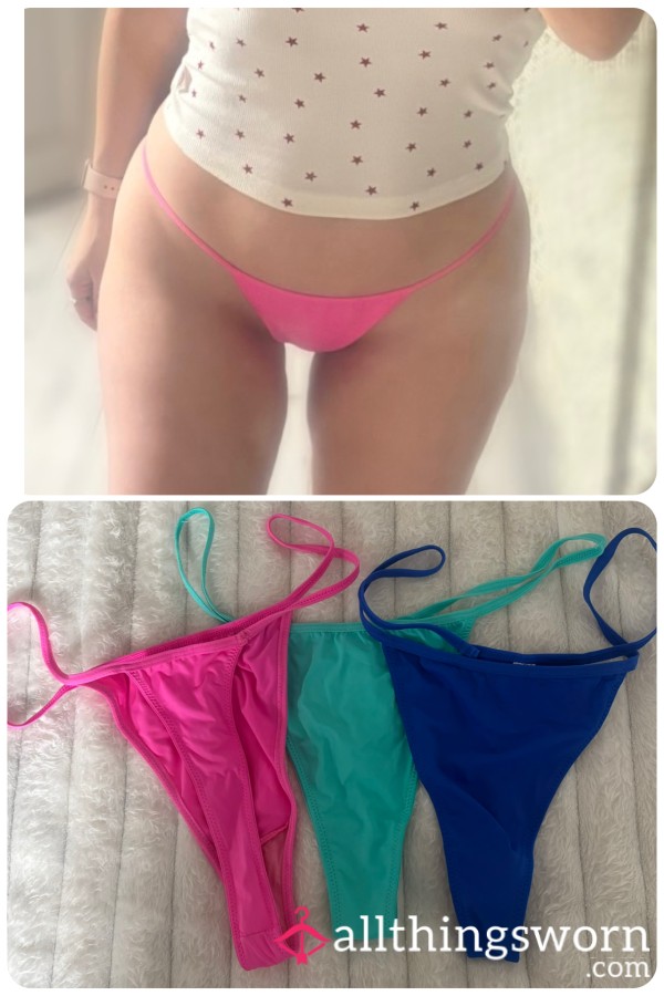 Colour Pop Thongs