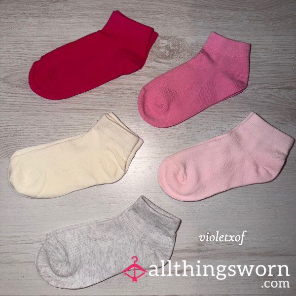 Coloured Ankle Socks