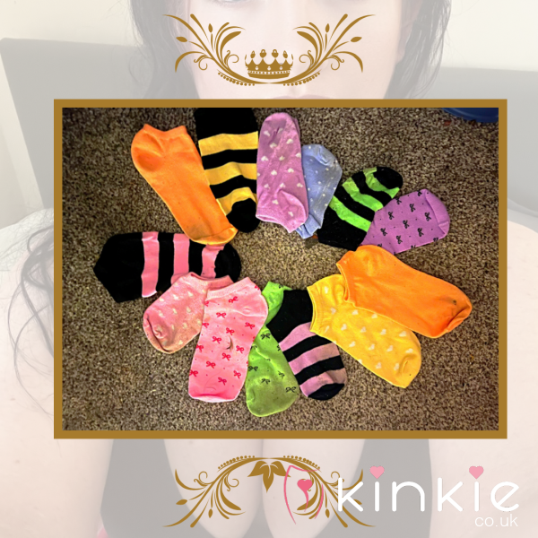 BRIGHT&COLOURFUL ANKLE SOCKS ❧ Custom Worn Just For You
