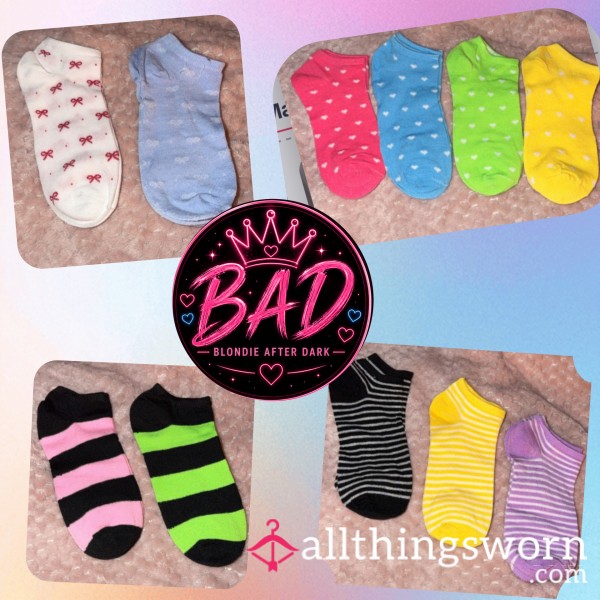 💖 Colourful Ankle Socks– Pick Your Pair Or Take Them All 💖